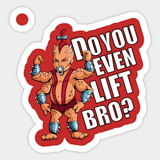 Do You Even Lift Bro? Sticker